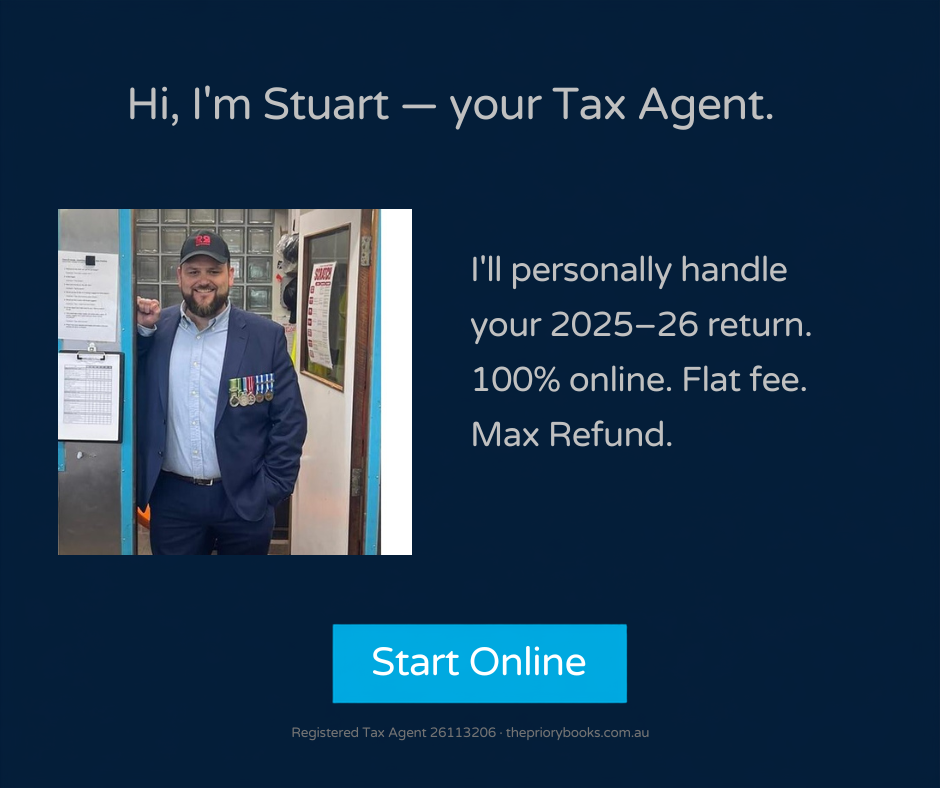 Stuart — your registered Tax Agent